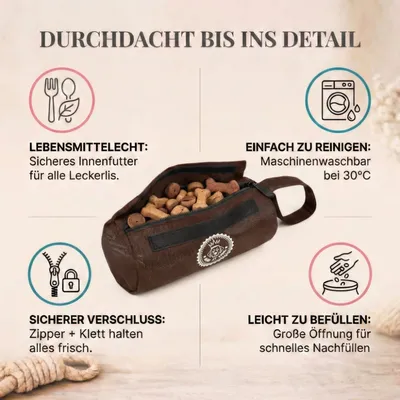 HUND IST KÖNIG Futterdummy für Hunde, Apportierbeutel Dummy Hundetraining