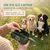 HUND IST KÖNIG Futterdummy für Hunde, Apportierbeutel Dummy Hundetraining