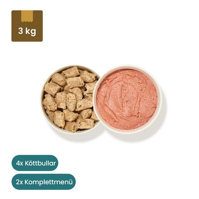 Haustierkost Probierpaket Finnland Menü Frostfutter