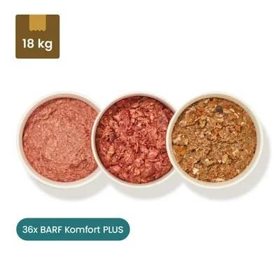 Haustierkost BARF Komfort PLUS Menü Frostfutter Haustierkost BARF Komfort PLUS Menü Frostfutter