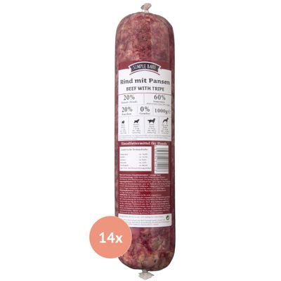 SIMPLE BARF Rind mit Pansen
