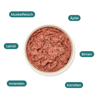 Haustierkost BARF KP Rind Frostfutter Haustierkost BARF KP Rind Frostfutter