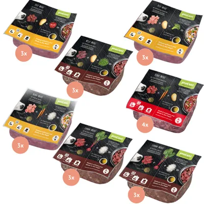 proCani Menü Paket 7 Geschmäcker proCani Menü Paket 7 Geschmäcker
