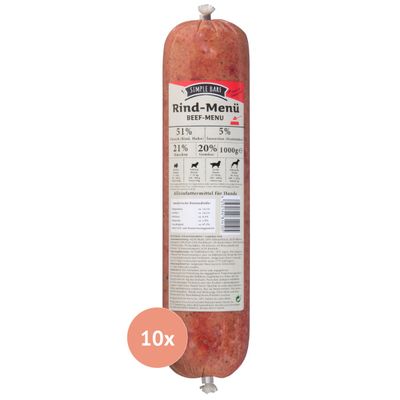 SIMPLE BARF Rind Menü