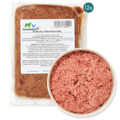 Haustierkost Rindermix Frostfutter Haustierkost Rindermix Frostfutter