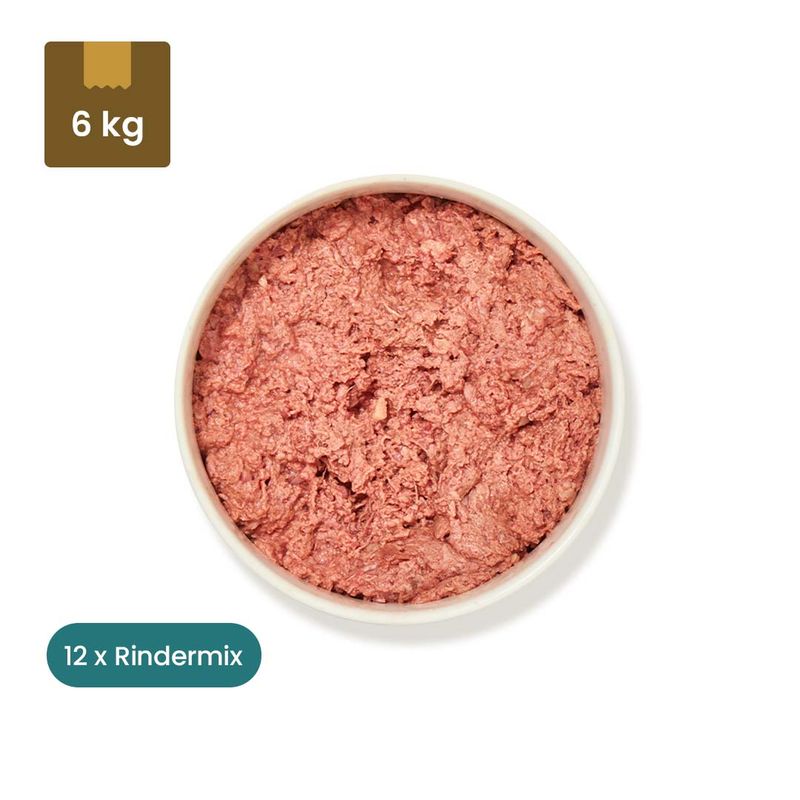 Haustierkost Rindermix Frostfutter