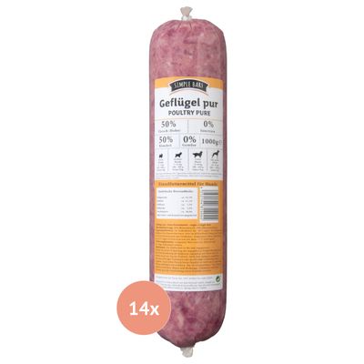 SIMPLE BARF Geflügel pur