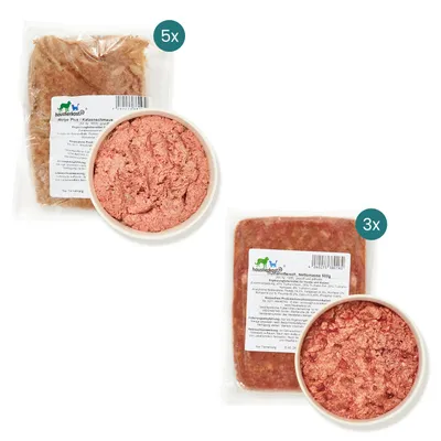 Haustierkost Katze Adult Frostfutter Menü
