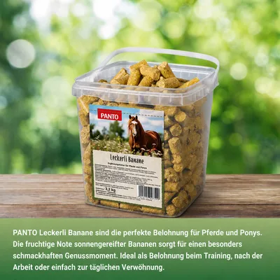 PANTO Leckerli Banane - Snack für Pferde