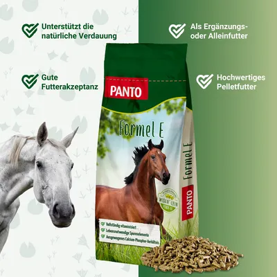 PANTO Formel E – Pferdefutter für Sport- und Leistungspferde