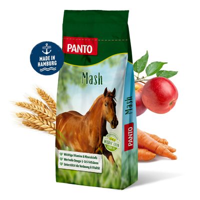 PANTO Mash – Pferdefutter wohltuende Mischung zur Regeneration & Verdauung