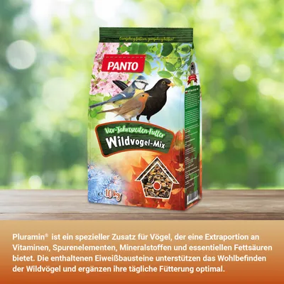 PANTO Vier-Jahreszeiten-Futter -  Wildvogelfutter, Streufutter