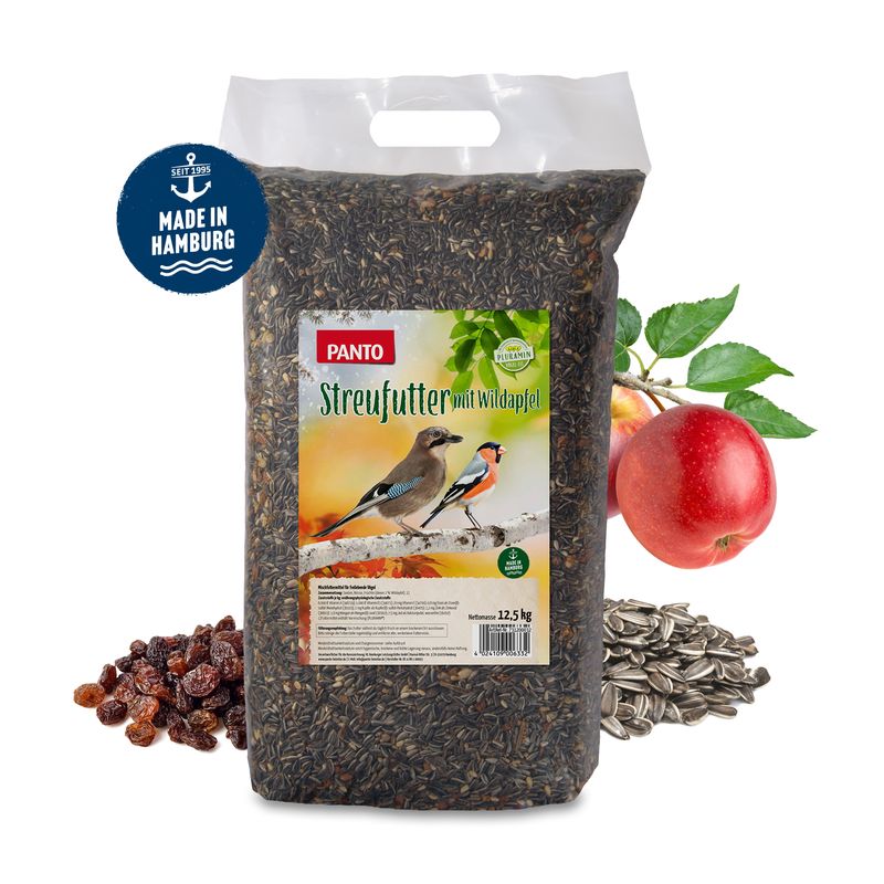PANTO Premium Streufutter mit Wildapfel - Wildvogelfutter