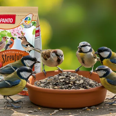 PANTO Premium Streufutter mit Wildapfel - Wildvogelfutter