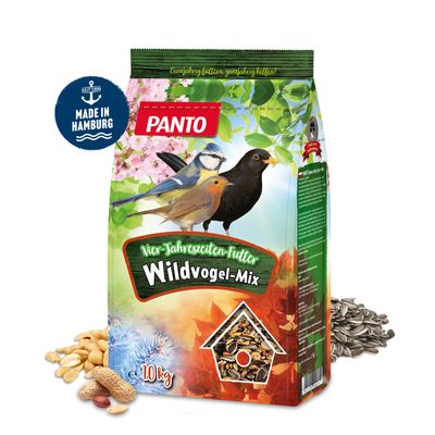 PANTO Vier-Jahreszeiten-Futter -  Wildvogelfutter, Streufutter