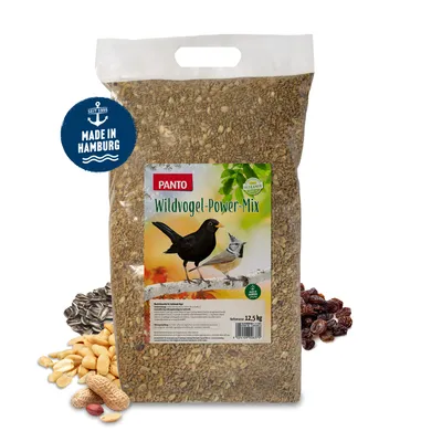 PANTO Wildvogel-Power-Mix - Wildvogelfutter, Streufutter