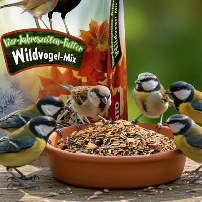 PANTO Vier-Jahreszeiten-Futter -  Wildvogelfutter, Streufutter