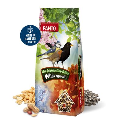 PANTO Vier-Jahreszeiten-Futter -  Wildvogelfutter, Streufutter