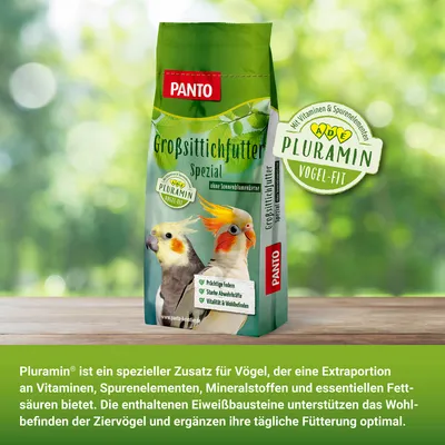 PANTO Großsittichfutter Spezial - ohne Sonnenblumenkerne mit Hirse