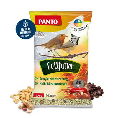 PANTO Fettfutter - Wildvogelfutter mit Sonnenblumenkernen & Erdnüssen PANTO Fettfutter - Wildvogelfutter mit Sonnenblumenkernen & Erdnüssen