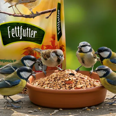 PANTO Fettfutter - Wildvogelfutter mit Sonnenblumenkernen & Erdnüssen PANTO Fettfutter - Wildvogelfutter mit Sonnenblumenkernen & Erdnüssen