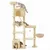 FEANDREA Arbre à Chat 6 Niveaux avec Griffoir,105 x 45 x 188 cm Beige FEANDREA Arbre à Chat 6 Niveaux avec Griffoir,105 x 45 x 188 cm Beige
