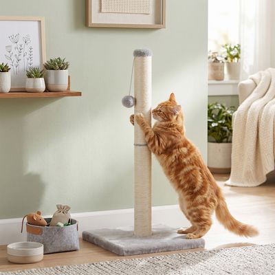 FEANDREA Arbre à Chat, Griffoir pour Chat en Sisal Naturel