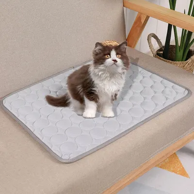 HausPets Kühlmatte für Hunde & Katzen, Sommer Atmungsaktiv XL