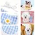 HausPets lot 4 bavoirs coton dentelle rose chien chat