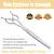 HausPets Kit Ciseaux Toilettage Chien Chat 6 en 1 Acier Japonais 440C HausPets Kit Ciseaux Toilettage Chien Chat 6 en 1 Acier Japonais 440C