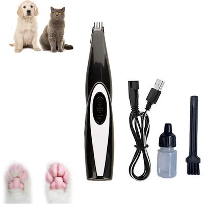 HausPets Tondeuse Mini Silencieuse Sans Fil Pour Chiens Chats Visage Pattes