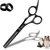 HausPets Ciseaux Toilettage Chien Chat Incurvés Titane Bouts Ronds Sûrs HausPets Ciseaux Toilettage Chien Chat Incurvés Titane Bouts Ronds Sûrs