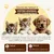 HausPets Lit Chat Chien 2en1 Pliable Couverture Doux 42x36cm Lavable