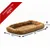 HausPets Lit Traversin Chien Chat 46cm Polaire Cannelle Pour Cage iCrate