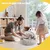 HausPets Cama peluche gatos forma donut curry, capucha,,, 5050cm HausPets Cama peluche gatos forma donut curry, capucha,,, 5050cm