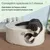 HausPets Lit Chat Surélevé 2 Niveaux Grotte Igloo 60x45x27cm Lavable