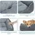 HausPets Panier Chien Chat Lavable Antidérapant Coussin Doux 51x48x15cm