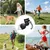 Laisse double rétractable 3m LED 360° 30kg Laisse double rétractable 3m LED 360° 30kg