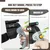 Laisse double rétractable 3m LED 360° 30kg Laisse double rétractable 3m LED 360° 30kg