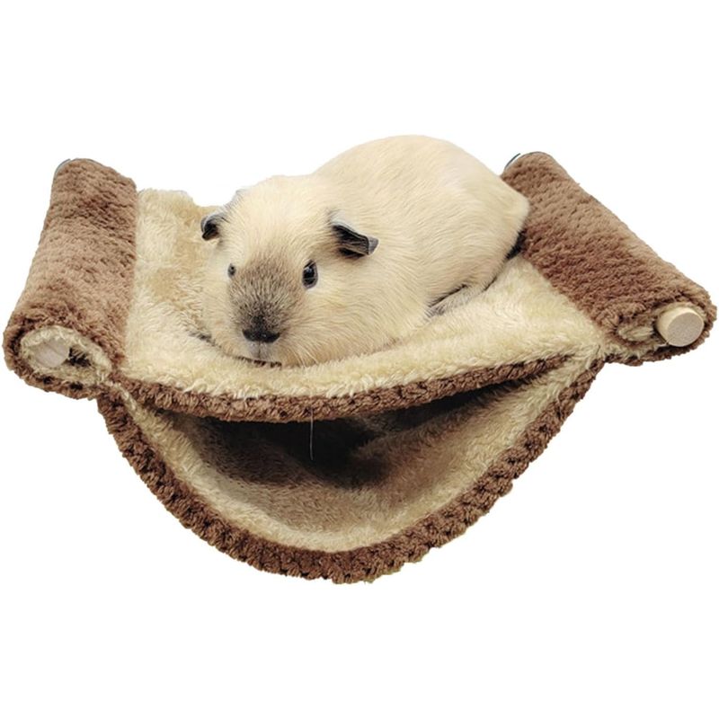 HausPets Hängematte Warm Hamster Maus Ratte Fleece Doppelte Schicht