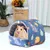 HausPets 2er Set Meerschweinchen Bett Hamster Baumwolle Waschbar Blau