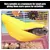 HausPets Hamster Hängematte Banane 2er Set Bett Weich Gelb Grün