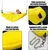 HausPets Hamster Hängematte Banane 2er Set Bett Weich Gelb Grün