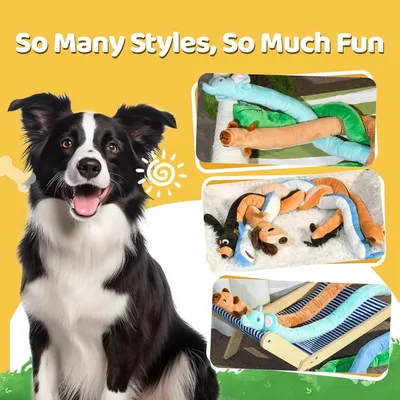 HausPets langes Hundespielzeug Quieker Knister 95cm HausPets langes Hundespielzeug Quieker Knister 95cm