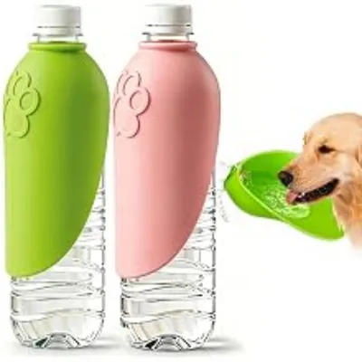 HausPets Gourde Silicone Chat Chien - Portable, Étanche, Voyage HausPets Gourde Silicone Chat Chien - Portable, Étanche, Voyage