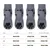HausPets Calcetines transpirables antideslizantes para perros, 4 unidades