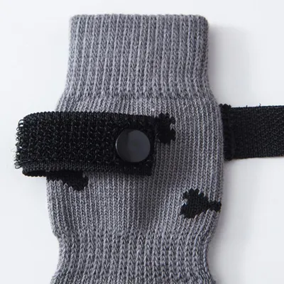 HausPets Calcetines transpirables antideslizantes para perros, 4 unidades