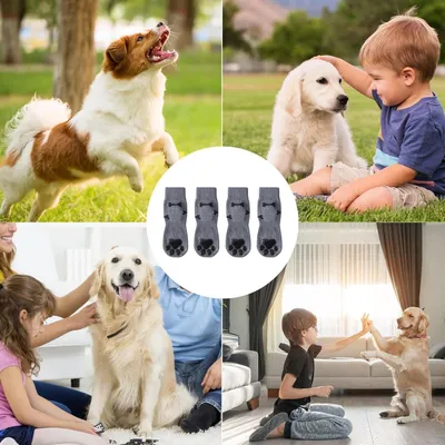 HausPets Calcetines transpirables antideslizantes para perros, 4 unidades