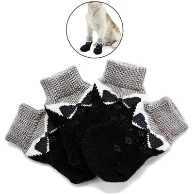 HausPets Calcetines antideslizantes impermeables perros, aptos uso