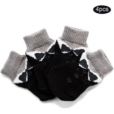 HausPets Chaussettes Chien Antidérapantes Imperméables Intérieur Extérieur
